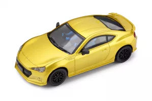 PCT01V Subaru BRZ Yellow inc working headlights 1:32 scale PCT01V Subaru BRZ Yellow inc working headlights 1:32 scale
